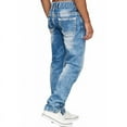thumbnail image 3 of Men's Jeans Basic Streetwear Thick Seams Regular Fit, 3 of 3