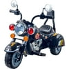 Lil' Rider 3 Wheel Trike Road Warrior Motorcycle - Black Chopper 2 - 5 Years Toddler