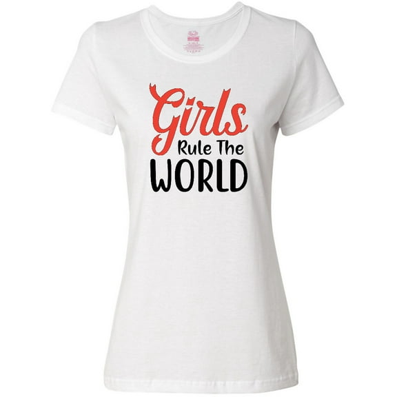 Inktastic Girls Rule the World Women's T-Shirt