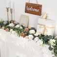 thumbnail image 4 of Nvzi 18 piezas de gypsophila artificial en aerosol, flores falsas amarillas de tacto real para ramos de boda, centros de mesa, arreglos florales y decoraciones, 4 of 5