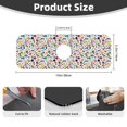 thumbnail image 2 of Pofeuu Colorful Spots Print Splash Guard for Sink Faucet Sink Gadgets-Splash Guard Behind Faucet Drip Catcher for Kitchen, Bathroom,Sink Mat, 2 of 7