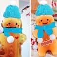 thumbnail image 4 of Bienvenido 2 juegos de gorro lindo para mascotas, bufanda, gorro de Papá Noel para mascotas, accesorios simples para la cabeza, 4 of 5