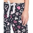 thumbnail image 3 of Casual Nights Women's Plush Microfleece Pajama Lounge Pants, 3 of 4
