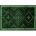 thumbnail image 1 of Ahgly Company Indoor Rectangle Persian Emerald Green Traditional Area Rugs, 6' x 9', 1 of 4