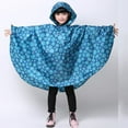 thumbnail image 4 of Odeerbi Rain Coats Kids Rain Jacket Waterproof Girls Boys Rain Cape Kid Hooded Jacket Hooded Bats, 4 of 9