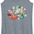 thumbnail image 3 of Disney - Alice in Wonderland - Hatter And Hare Daisy - Women's Racerback Tank Top, 3 of 5