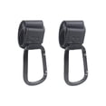 thumbnail image 5 of 2 Pieces Baby Hooks Clip Accessories for Bicycles Black, 5 of 8