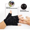 thumbnail image 3 of Guantes de bicicleta de montaña para hombres y mujeres, medio dedo, guantes de verano para montar, ciclismo, culturismo (negro gris) Rojo Verde Cocina, Decoración y Otros, 3 of 5