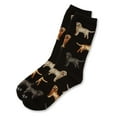 thumbnail image 4 of MeMoi Lovely Labradors Bamboo Blend Crew Sock - Mens - Male, 4 of 6