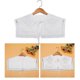 thumbnail image 2 of Women Sailor Collar Shawl Hollow Splicing Scalloped Trim Scarf Embroidery Cape, 2 of 5
