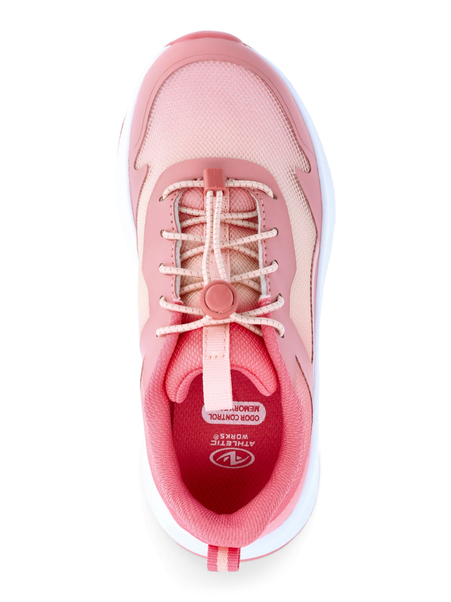 Athletic Works Little and Big Kids Bungee Mesh Jogger Sneakers