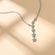 thumbnail image 5 of Collar de diamantes Yashi seis estrellas brillante cadena clavícula cobre circonita cúbica, 5 of 5