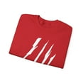 thumbnail image 3 of Effete Feline Claw Marks Scratch Unisex Heavy Blend™ Crewneck Sweatshirt, 3 of 11