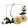 thumbnail image 4 of Cestas colgantes de hierro Zulema Soporte para flores redondo triangular cuadrado, 4 of 8