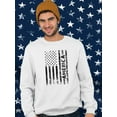 thumbnail image 2 of American 4Th Of July Sweatshirt Men -Image by Shutterstock, Male XX-Large, 2 of 4