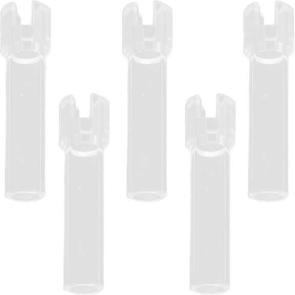 6pcs Reusable Silicone Straws for Tumblers Reusable Straw Juice Bottle Accessory Straw Tumbler Straws Part Straight Smoothie Straw Replacement Transparent