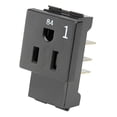 thumbnail image 2 of Global Industrial 15 Amp Circuit 1 Receptacle, 4/Pack, 2 of 5