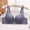 #0463-Gray, variant on Women's Floral Embroidered Underwire Push Up Bra, Smooth Contour Thin Cup, Adjustable Straps Breathable Gather, Demi Full Coverage for Daily Casual Gift