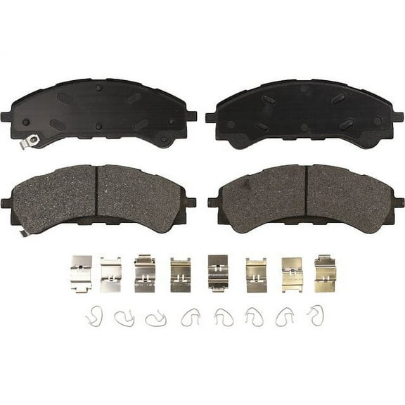 Front Brake Pad Set - Compatible with 2019 - 2022 Ford Ranger 2020 2021