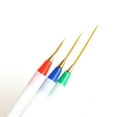 thumbnail image 3 of UDIYO 3 Pcs/Set Nail Art Fine Liner Design Detail Decor Painting Drawing DIY Pen Brush, 3 of 7