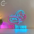 thumbnail image 3 of C-CRAFT VR Game Neon Light Led Sign 40 inch for Gaming Room Wall Art Decor, 3 of 5