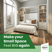 Murphy Bed Kit | Vertical Queen Wall Bed Hardware Kit To Build a DIY Murphy Bed Cabinet