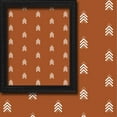 thumbnail image 2 of 3S Brother's Home Décor Curtains BOHO Design Set of 2 Panels Velvet Look Hanging Back Tap and Rod Pocket Décor Nursery Room Bedroom Kitchen Window - Made in Turkey 31Brick (52"Wx72"L), 2 of 6