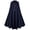 Blue, variant on Halloween Cosplay Women's and Men's Black Cloak with Hood Mid Length Medieval Cape Gothic Style Cloak Ribbon Closure Cape, 51.2 inch, Purple