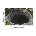 thumbnail image 3 of Super Absorbent Diatomite Mud Bath Mat 3D Textured Floor Mat For Quick Drying Bathroom Kitchen And Entryway, 3 of 4