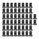 thumbnail image 5 of 50 piezas de clips para postes de tienda de campaña, hebilla de extremo de cuerda elástica, abrazaderas en forma de G, ganchos para tienda de campaña 20 mm de espesor, 5 of 8