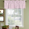 thumbnail image 3 of 2 Pack Valances for Window, Pink Branches Short Curtains for Kitchen Bedroom Living Room, Vintage Art Farmhouse Rod Pocket Small Window Treatment Valance Drapes 60 x 18 Inch, 3 of 8