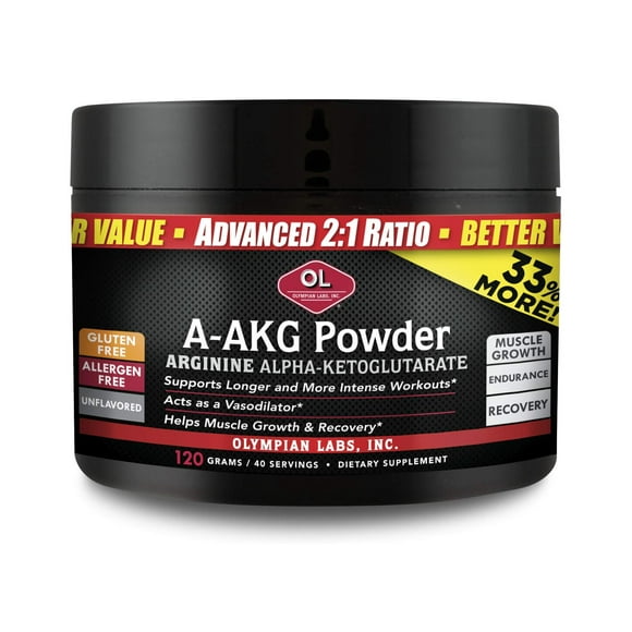 Suplemento nutricional Olympian Labs PSN A-AKG en polvo 120 g