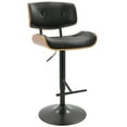 thumbnail image 4 of LumiSource Lombardi Adjustable Barstool - Set of 3, 4 of 6