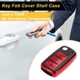 thumbnail image 3 of Funda de Llave de Auto TPU Roja para VW Up - Funda de Control Remoto de 3 Botones, 3 of 6