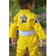 thumbnail image 6 of FLUORY Kids Youth Childrens All Around Brazilian Jiu Jitsu BJJ Gi Animal Bears Embroidery no Belt, 6 of 7