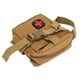 thumbnail image 5 of Kit De Suministros De Primeros Auxilios Militares Portátiles Molle, Bolsa De Almacenamiento De Medicina Para Sobrevivir (Barro) Moyic EL009649-00, 5 of 6