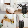 thumbnail image 2 of Laundry Hamper With Handle Collapsible Storage Basket Laundry Basket 41.8l For Bedroom Bathroom Washing Clothes & Toy Storage Organizer Easy Storage 2PACK, 2 of 6
