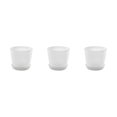 thumbnail image 1 of kurtrusly Modern Decorative Flower Pots Easy To Maintain Various Colors And Sizes transparent M pot+M tray 3Set, 1 of 6