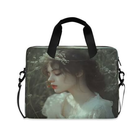 Laptop Bag Laptop Briefcase 15.7 x 3 x 11.8 Inches Laptop Bag Briefcases Laptop Storage Travel Laptop Bag Work Laptop Bag Enchanted Beauty