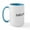 White/Blue Inside, variant on CafePress - Saturday Large Mug - 15 oz Ceramic Large White Novelty Mug