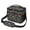 Dinosaur Skeleton Black, variant on Dinosaur and Volcano Green Pattern Insulated Lunch Box for Women Men, Medium Leakproof Cooler Bag with Adjustable Strap, 10"x6.7"x8"