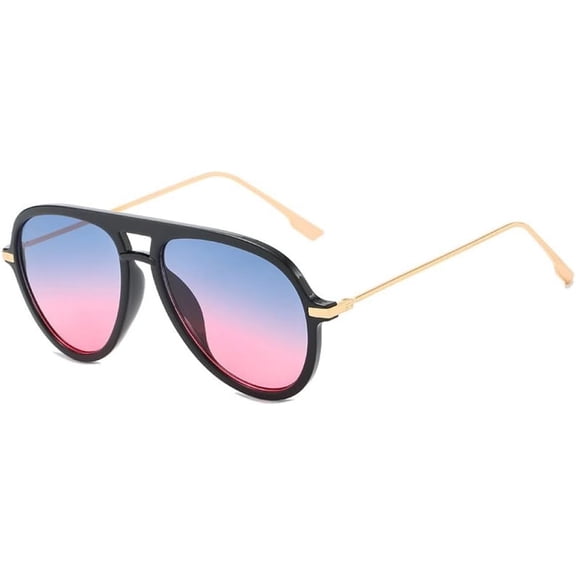 Men Sunglasses Oversized Women Shades Metal Frame Design Pilot Male Sun Glasses Driving Uv400 Eyewear