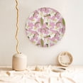 thumbnail image 5 of Salouo Lilies Flowers Pattern Bone China Decorative Plate,Holiday Decor Decorative Ceramic Plates with Stand Elegant Home DéCor for Hallway/Living Room/Bedroom-6in, 5 of 6