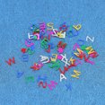 thumbnail image 3 of Juego de 300 piezas de confeti con forma de letras para decoración romántica de mesas de bodas y fiestas, 3 of 5