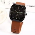 thumbnail image 1 of Reloj de cuarzo electrónico deportivo informal para hombre y mujer con correa de silicona y esfera grande para estudiantes de moda, 1 of 6