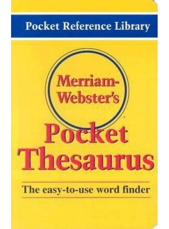 Pre-Owned,  Merriam-Webster's Pocket Thesaurus (Pocket Reference Library), (Paperback)