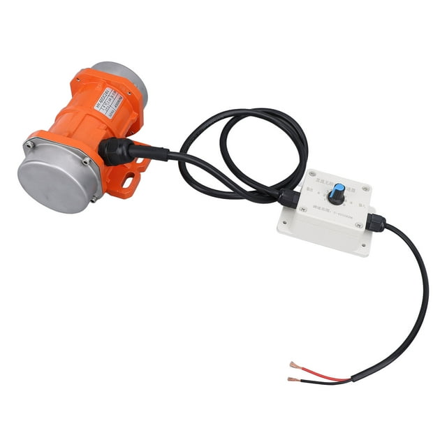 Small Concrete Vibrator, Industrial Vibration Motor DC24V Brushless Vibration Motor 4000RPM IP65 Waterproof Electric Concrete Vibrator Motor with Speed Controller for Construction