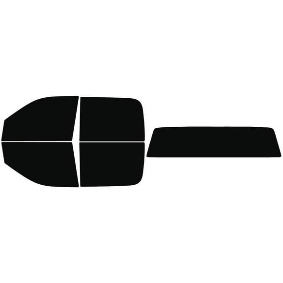 The Tint Effect Precut Window Tint Kit Compatible with Ram 2500 3500 Crew Cab Truck (2010-2018) 4th Generation (Full truck with solid rear: 5%) Automotive Film