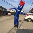 thumbnail image 4 of Tubo inflable Man HI SUYI de 20 pies para publicidad con ventilador de 18 pulgadas, 4 of 5