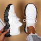 thumbnail image 2 of Zapatillas De Deporte Transpirables Con Tejido Volador Para Mujer, Zapatos Cómodos Con Cordones Bajos, Zapatos Para Caminar A La Moda Para Mujer, 2 of 4